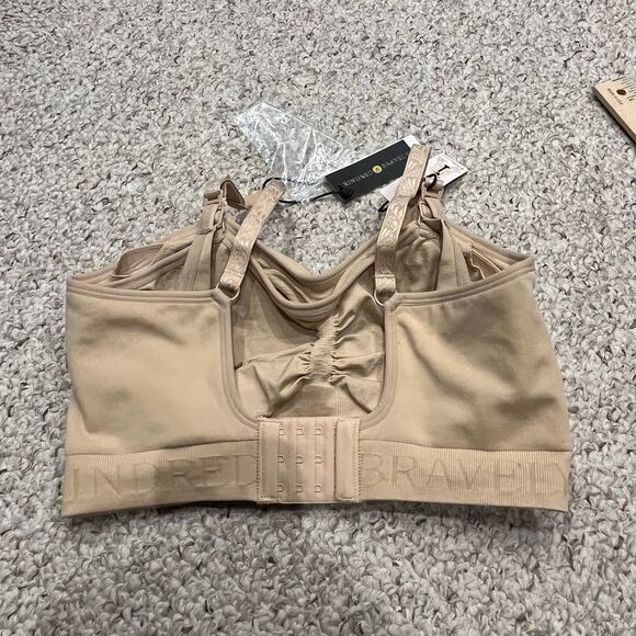 NWT Kindred Bravely Sublime Pumping and Nursing Bra Sz L Hand Free Beige - Picture 4 of 5
